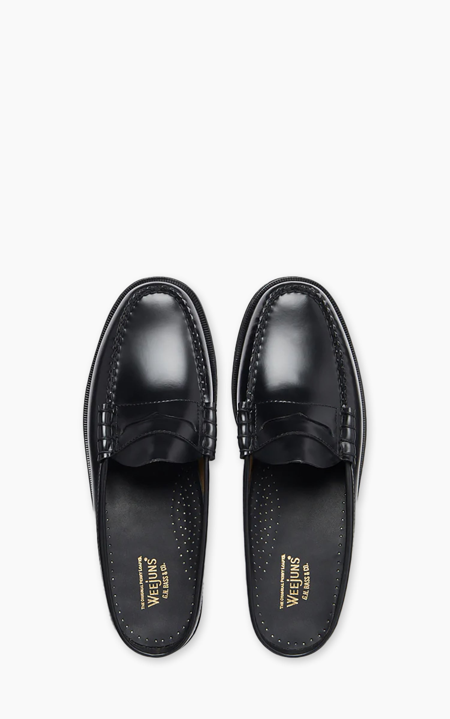 G.H. Bass Weejuns Larson Penny Slides Black