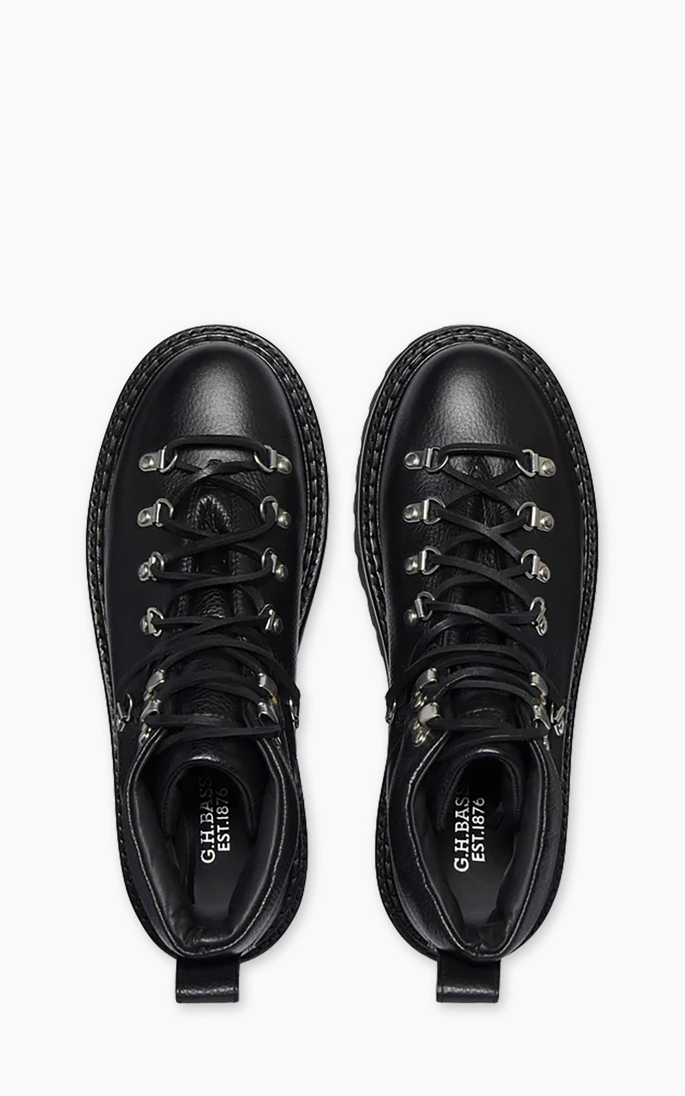 G.H. Bass Mason Alpine Boots Leather Black