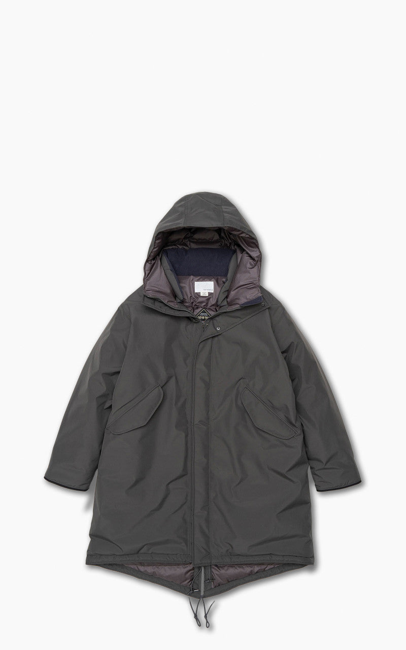 Nanamica GORE-TEX Long Down Coat Grey