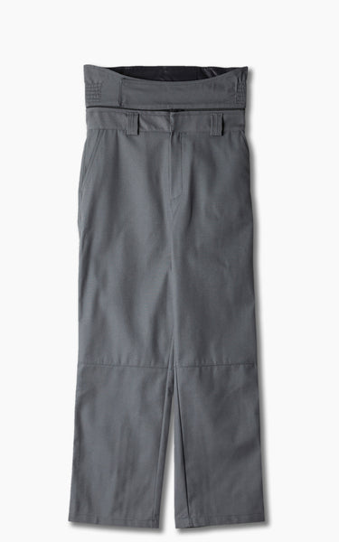 Gr10k Operator Kidney Belt Uncut Pants Carbon Grey