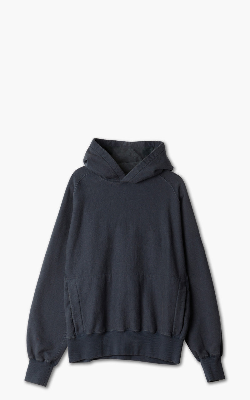 Gr10k Compass Raglan Unbrushed Hoodie Off Black