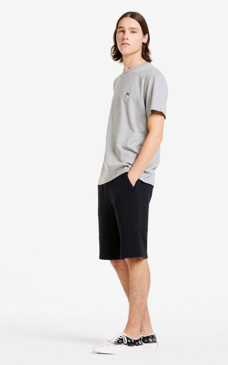 Maison Kitsuné Grey Fox Head Patch T-Shirt Grey