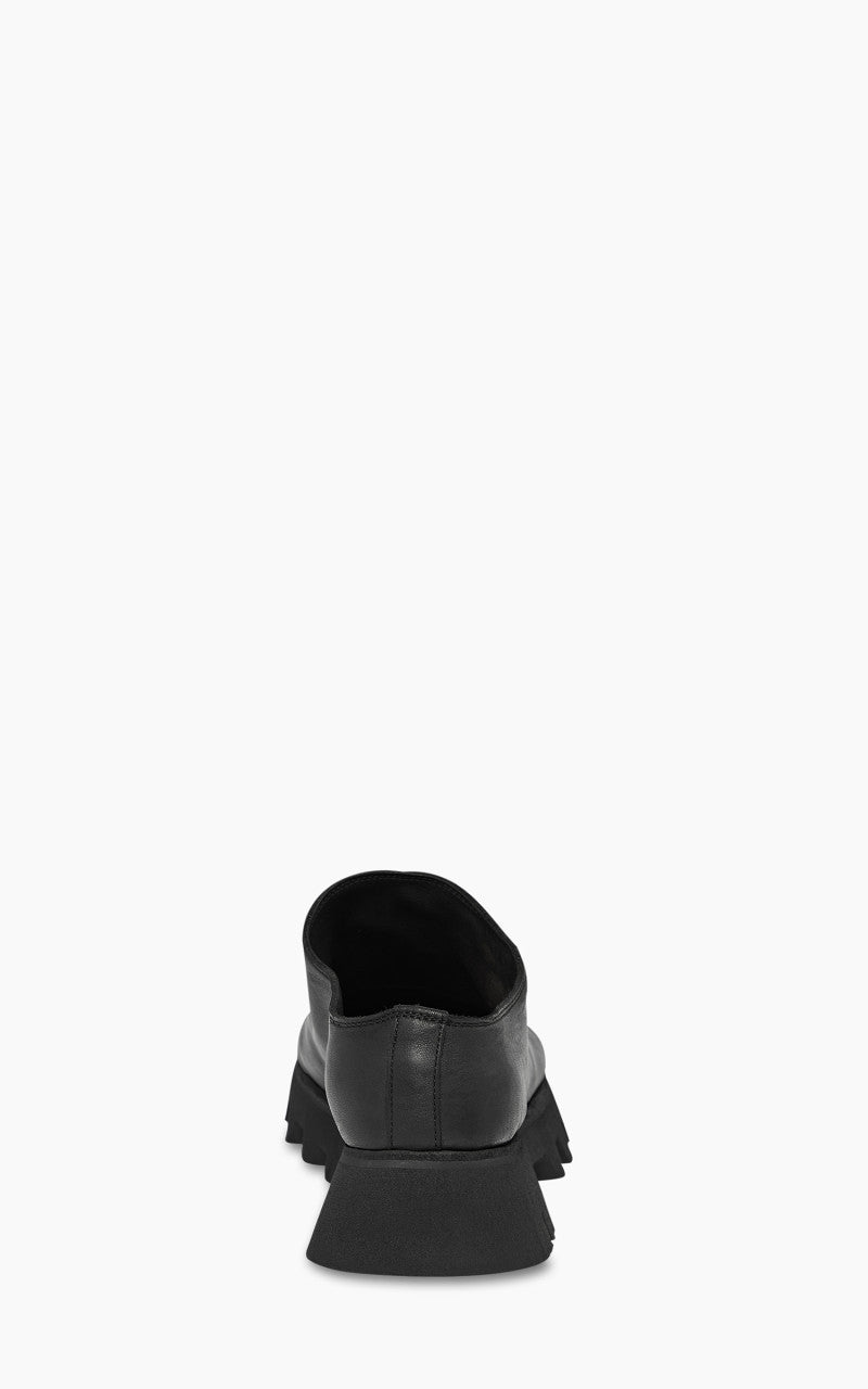 Guidi ZO01V Zoomorphic Sabot Slip On Loafer Leather Black