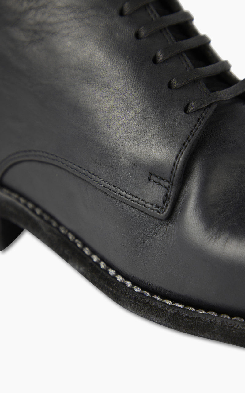 Guidi 994 Leather Desert Ankle Boot Black