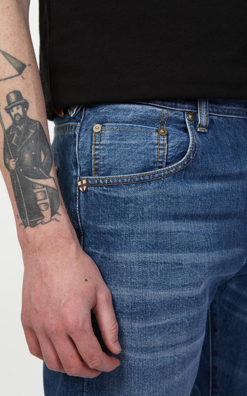 Blue de Gênes Gastone Duca Medio Jeans