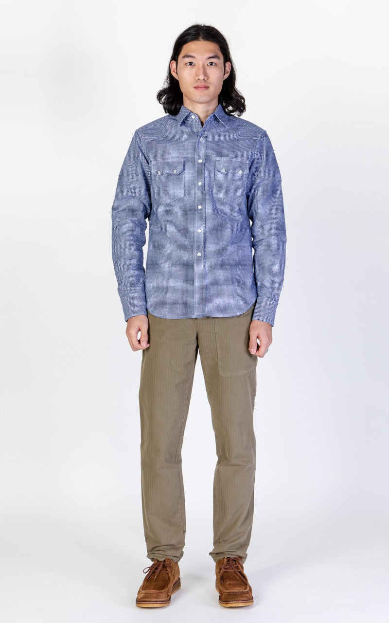 Tellason Ghurka Pant Herringbone Military Olive