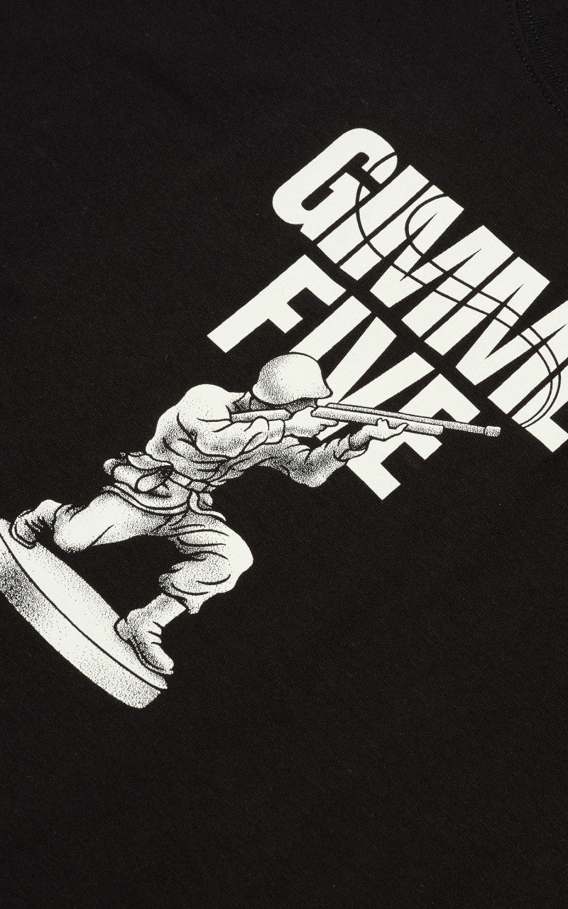 Gimme 5 Soldier Logo Tee Black