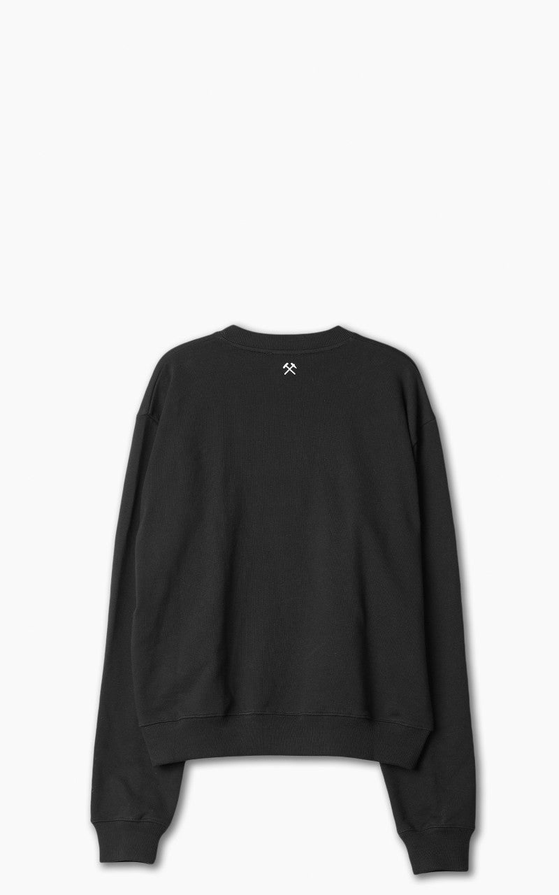 GmbH Berg Crewneck W Screensprint Black
