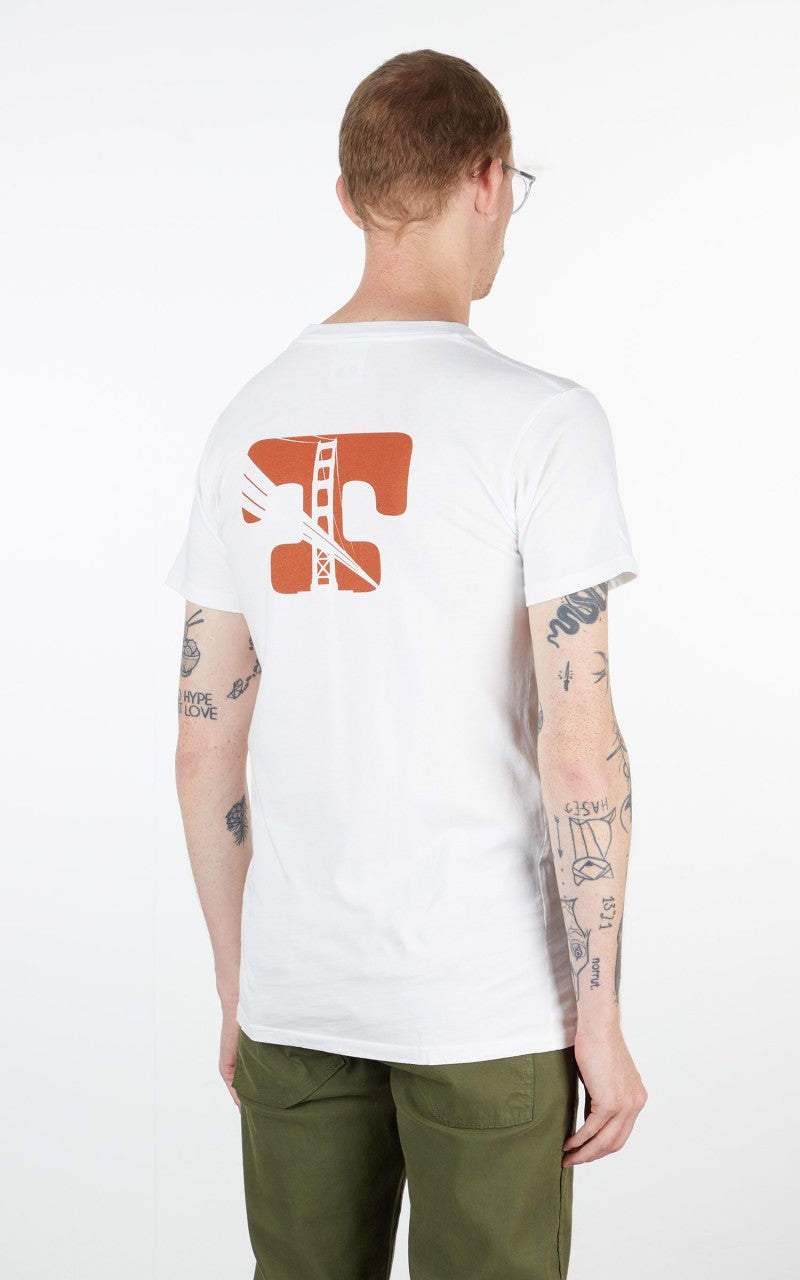 Tellason Golden Gate Tee White