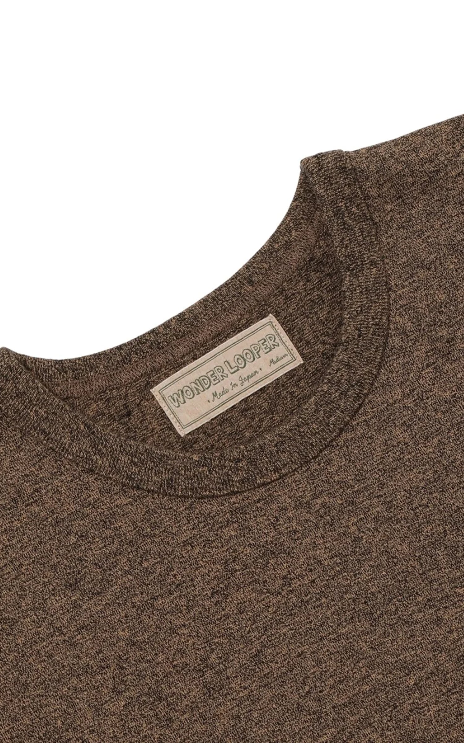 Wonder Looper Grandrelle Foxfibre® Tsuriami T-shirt Coyote 70 x Black