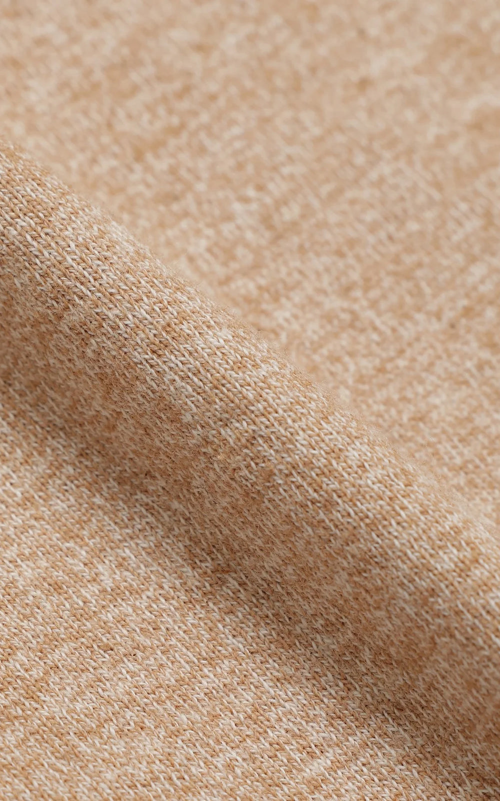 Wonder Looper Grandrelle Foxfibre® Tsuriami T-shirt Coyote 70 x Ecru