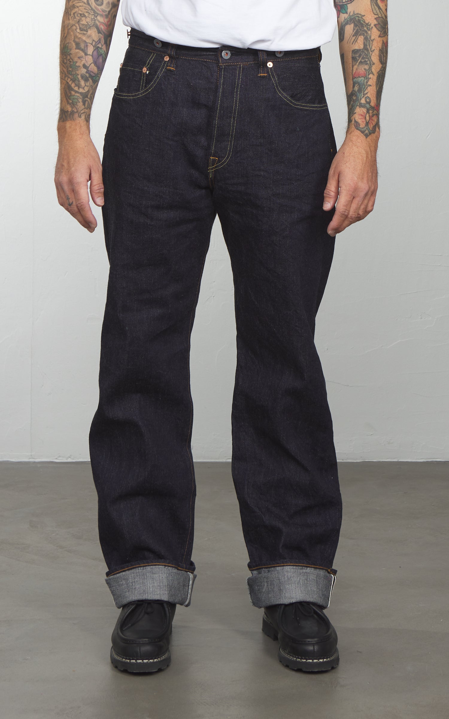 Graph Zero Heritage Jeans Denim Indigo 13oz