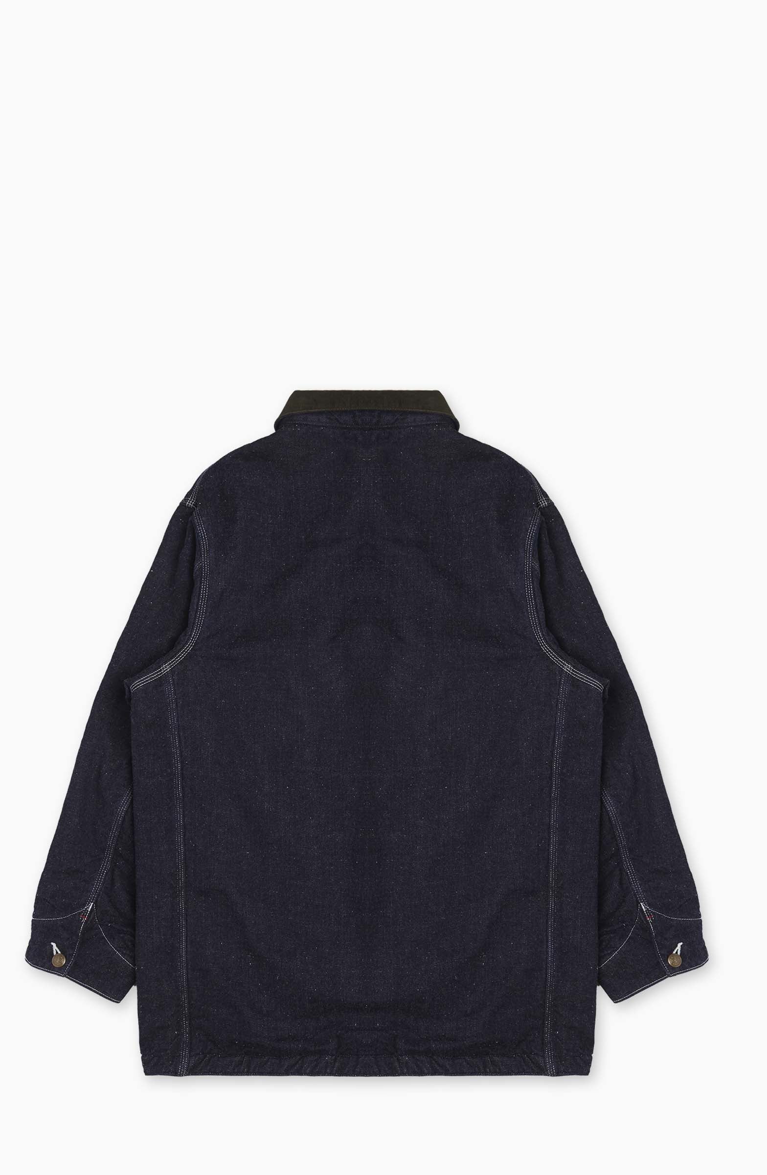 Graph Zero Blanket Lined Chore Jacket Indigo