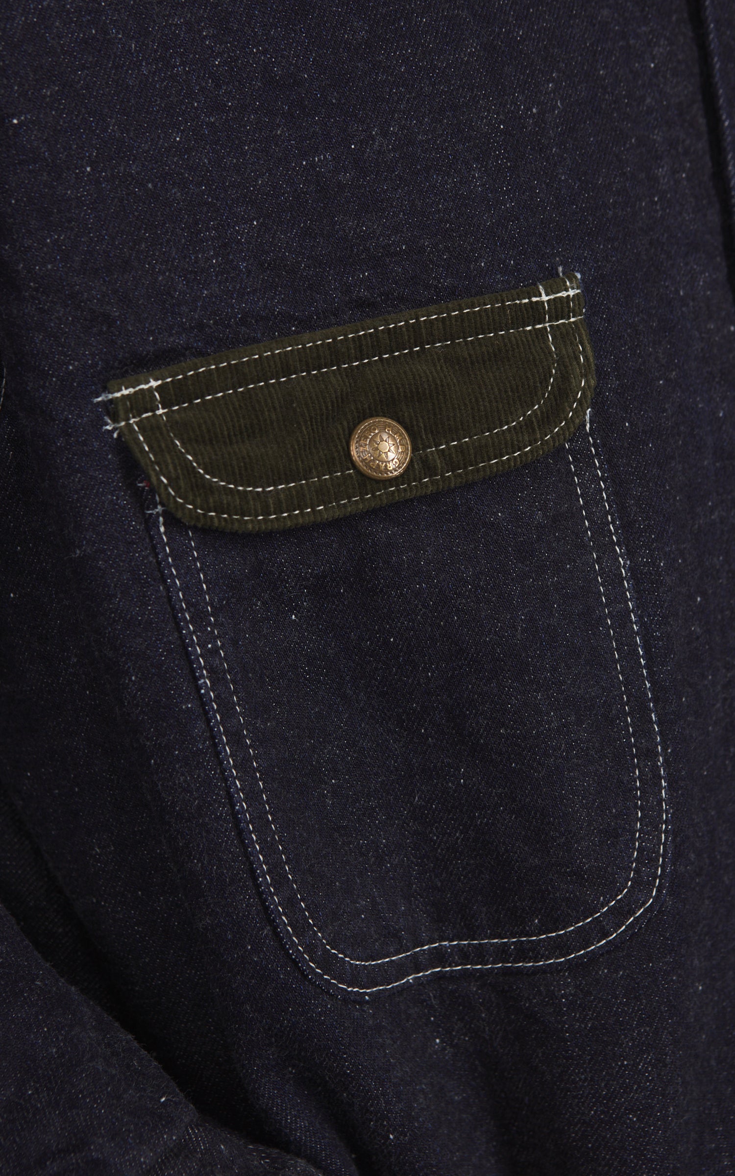 Graph Zero Blanket Lined Chore Jacket Indigo