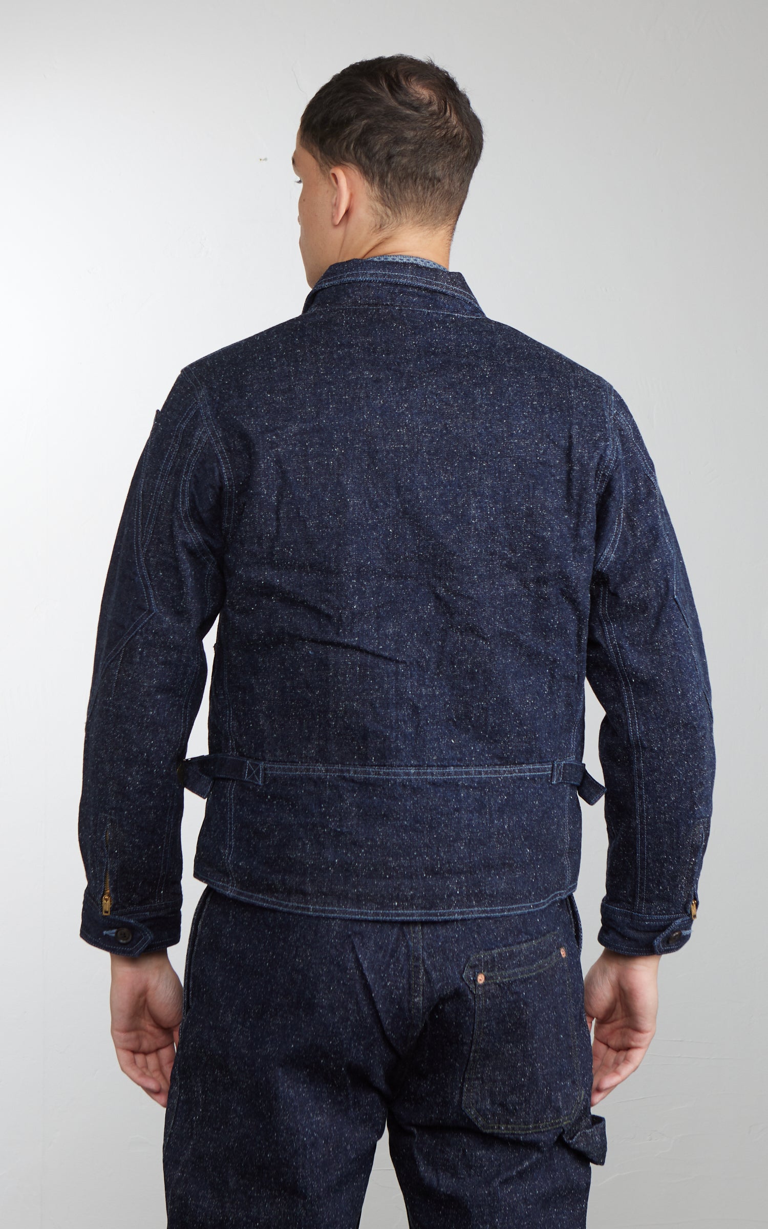 Graph Zero G8 Flight Jacket Denim Indigo
