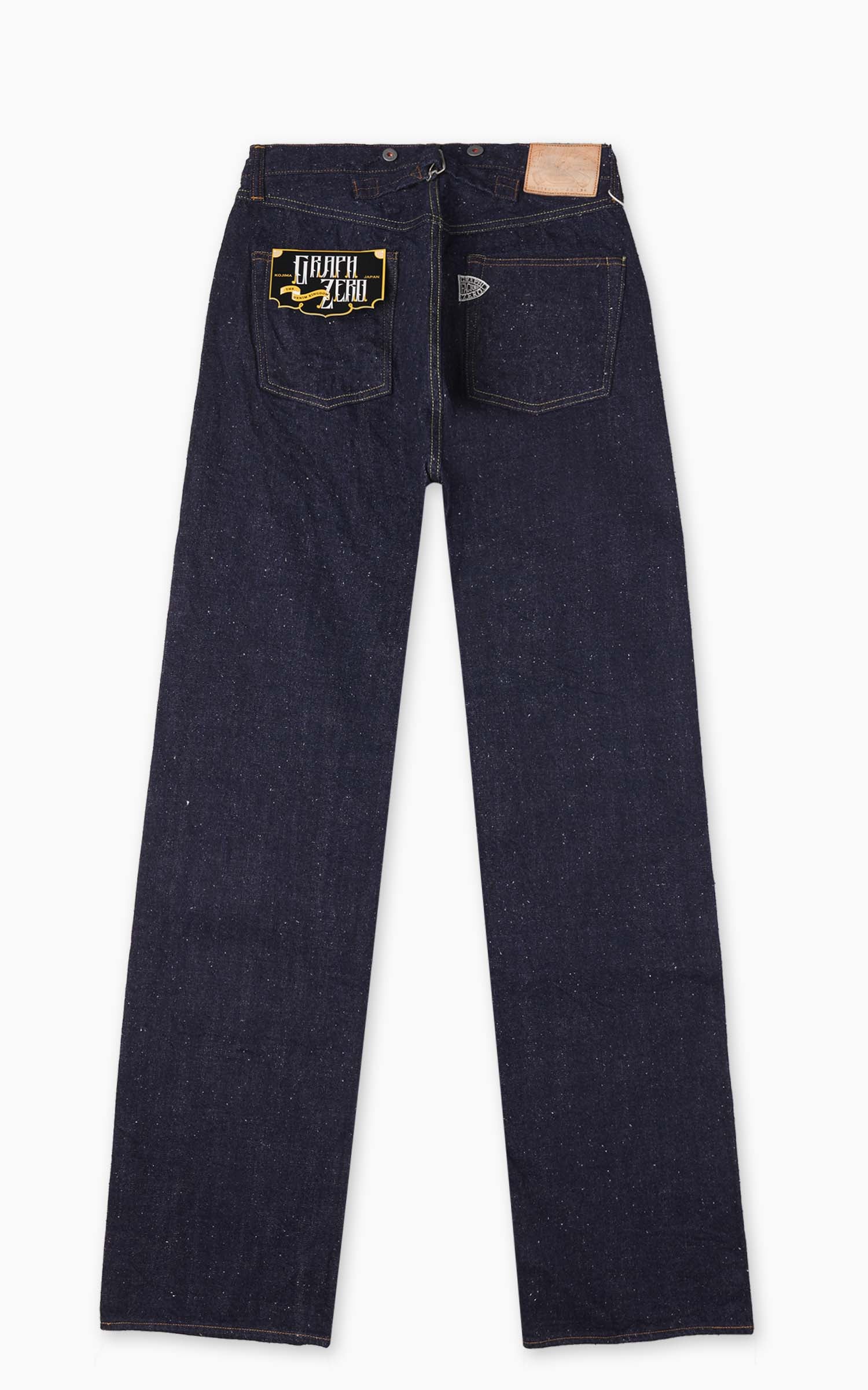 Graph Zero Heritage Loose Straight Jeans Nep Denim Indigo 15oz