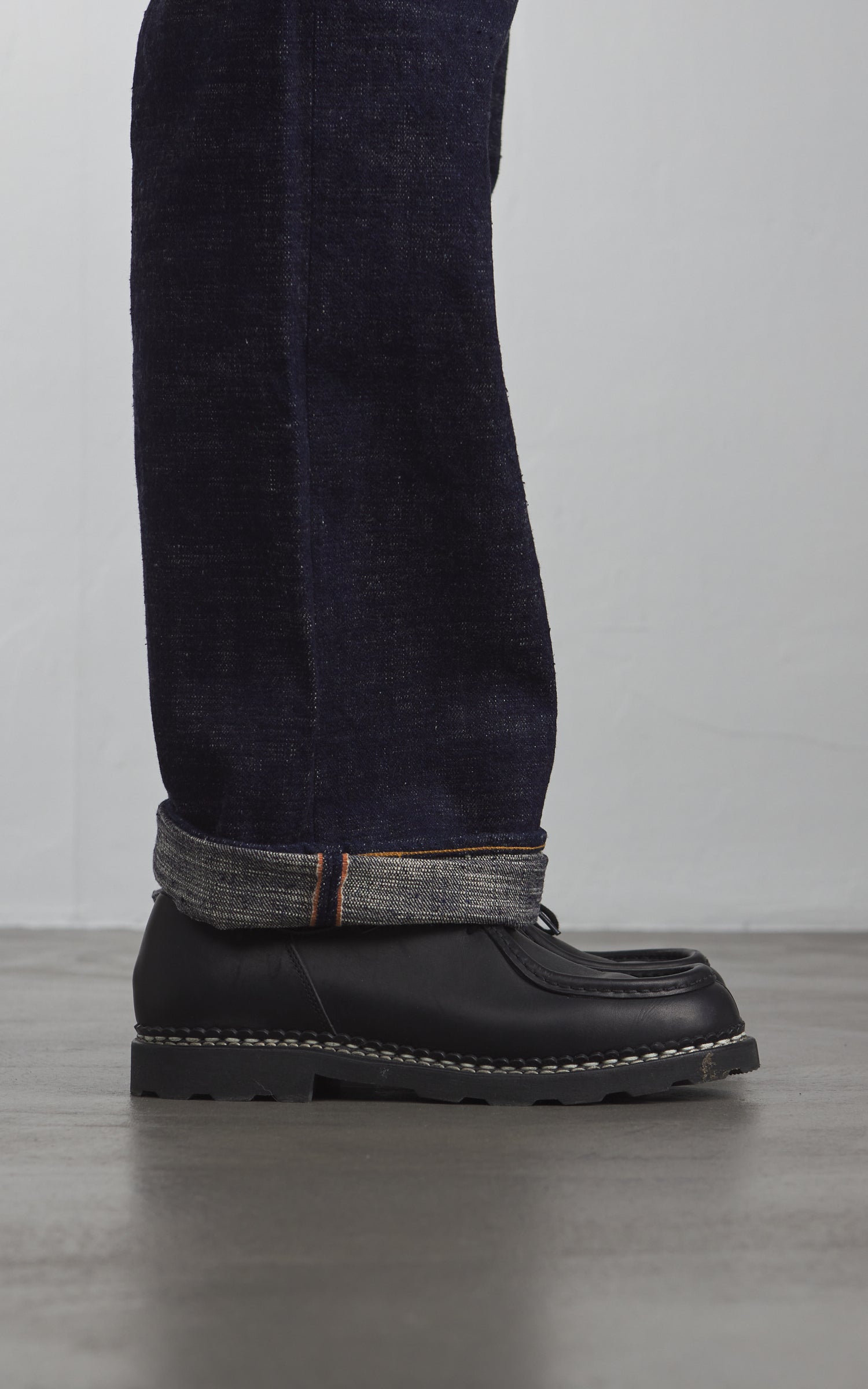 Graph Zero Heritage Loose Straight Jeans Slub Denim Indigo 15oz