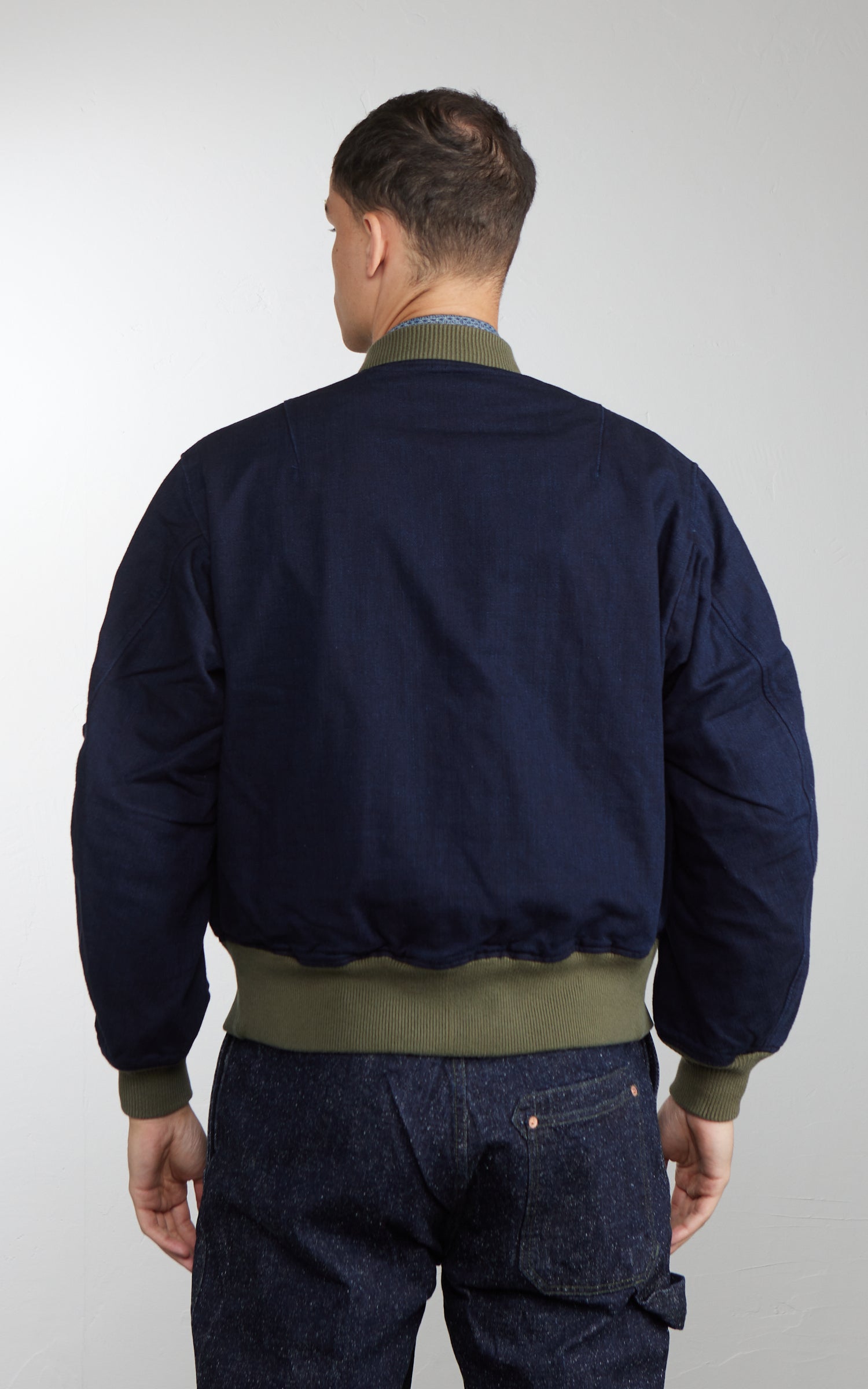 Graph Zero MA-1 Reversible Denim Indigo