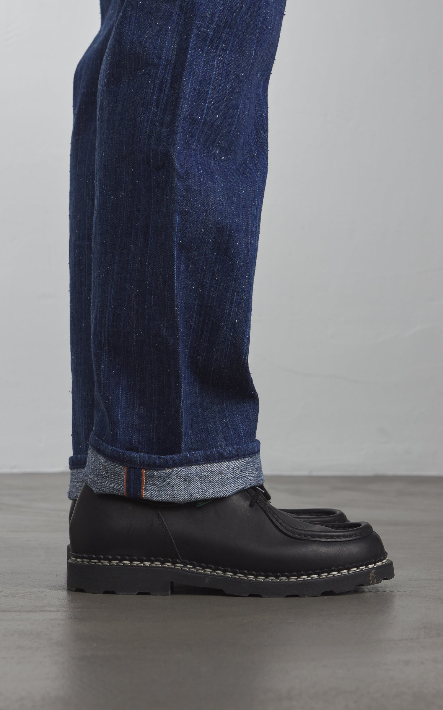 Graph Zero Natural Dyed Regular Straight Jeans Natural Indigo 13oz