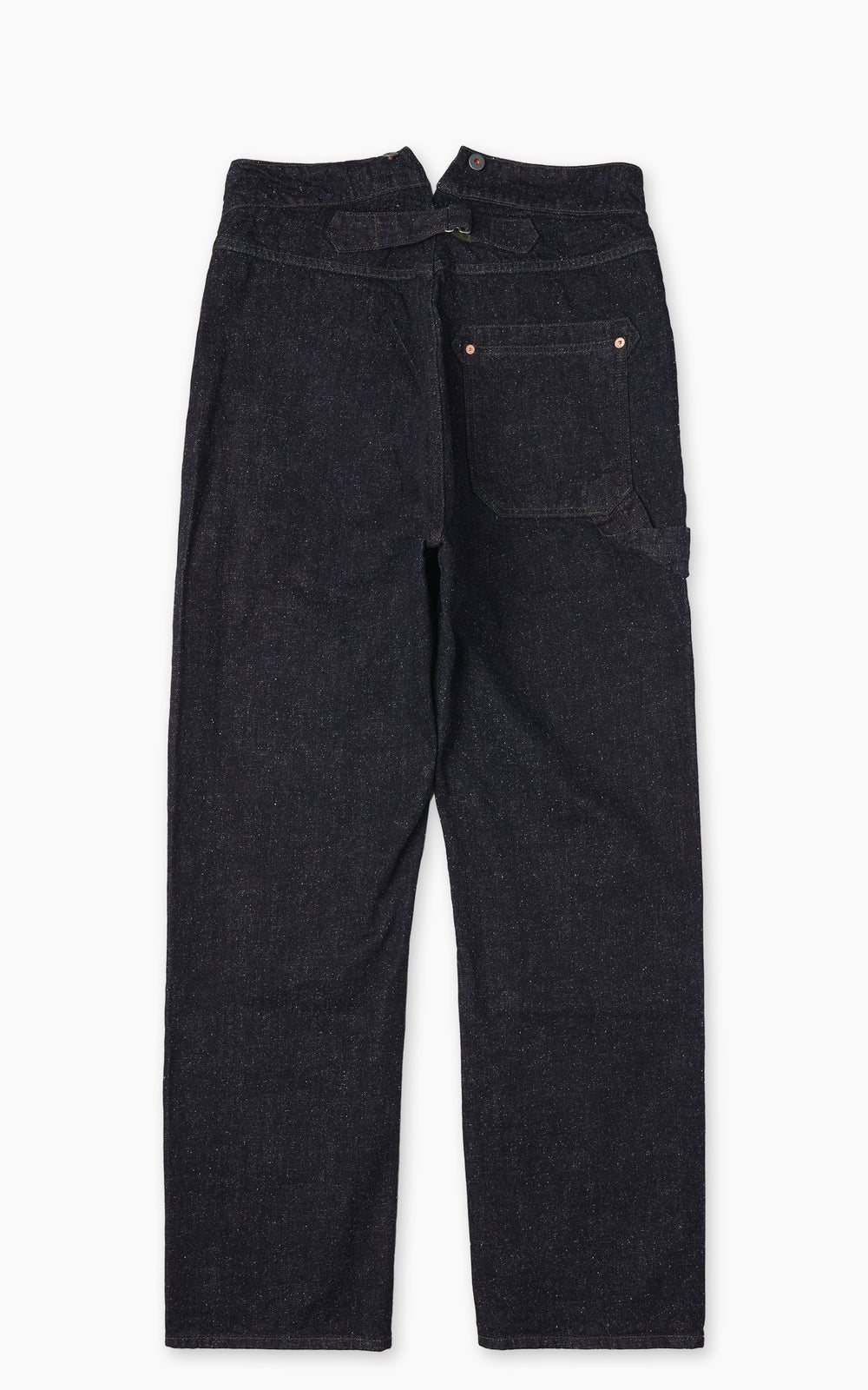 Graph Zero Railman Hose Neppy Denim Indigo