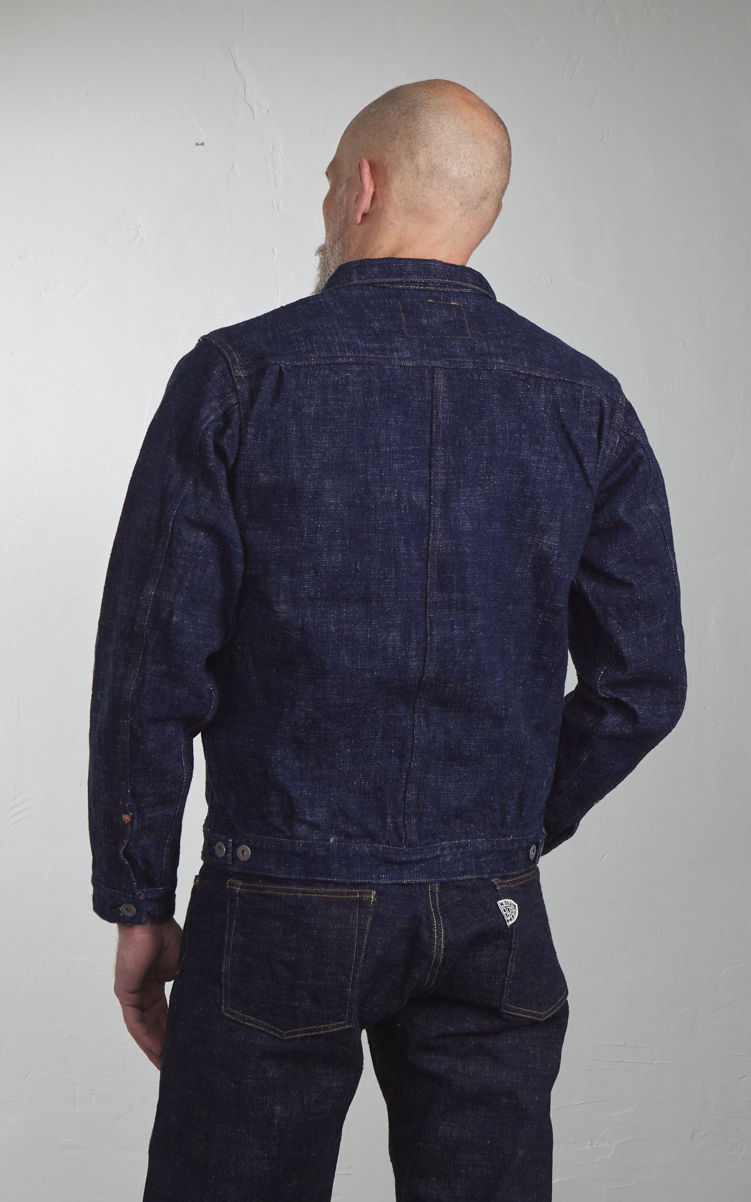 Graph Zero Skein Dyed Type 2 Denim Jacket Indigo 15oz