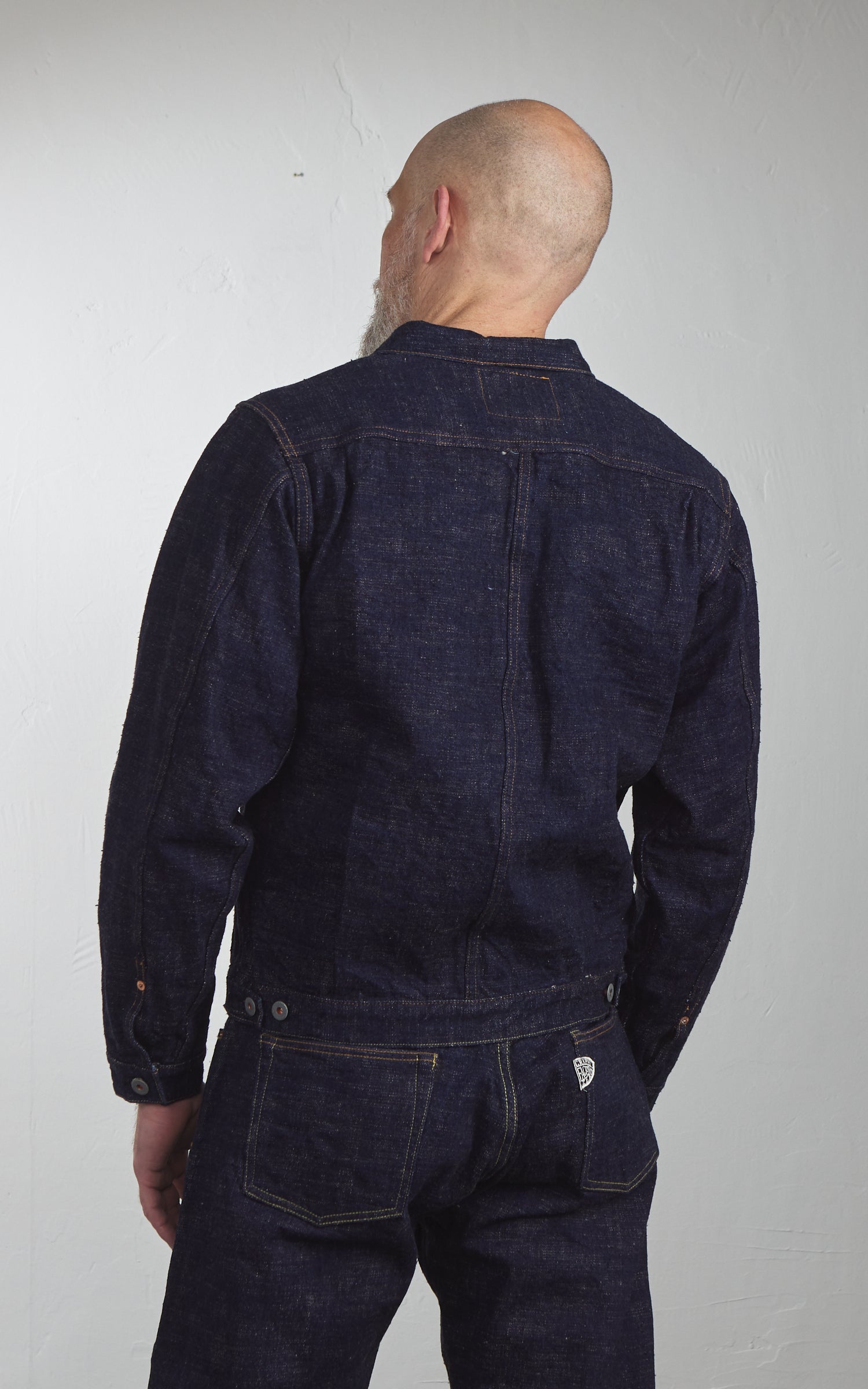 Graph Zero Type 2 Denim Jacket Slub Indigo 15oz