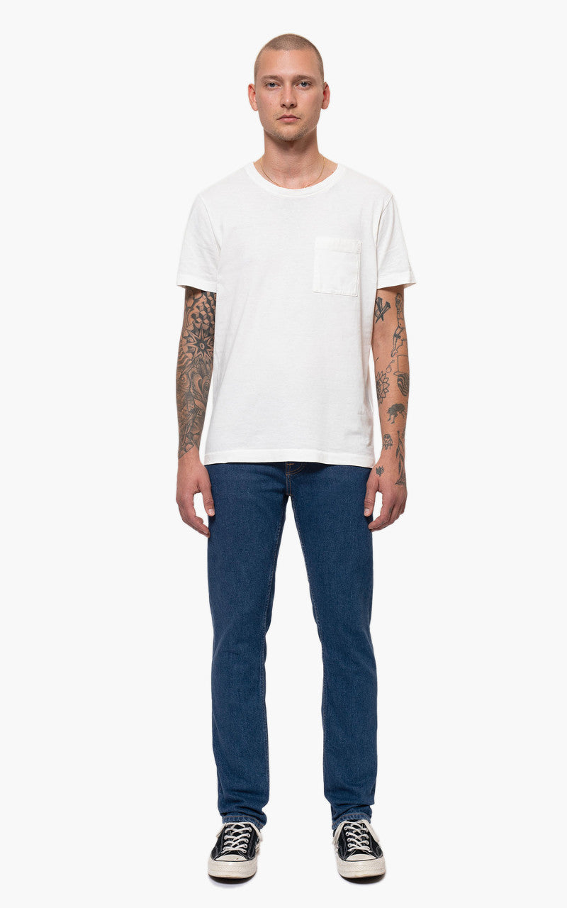 Nudie Jeans Grim Tim Bluish Blue