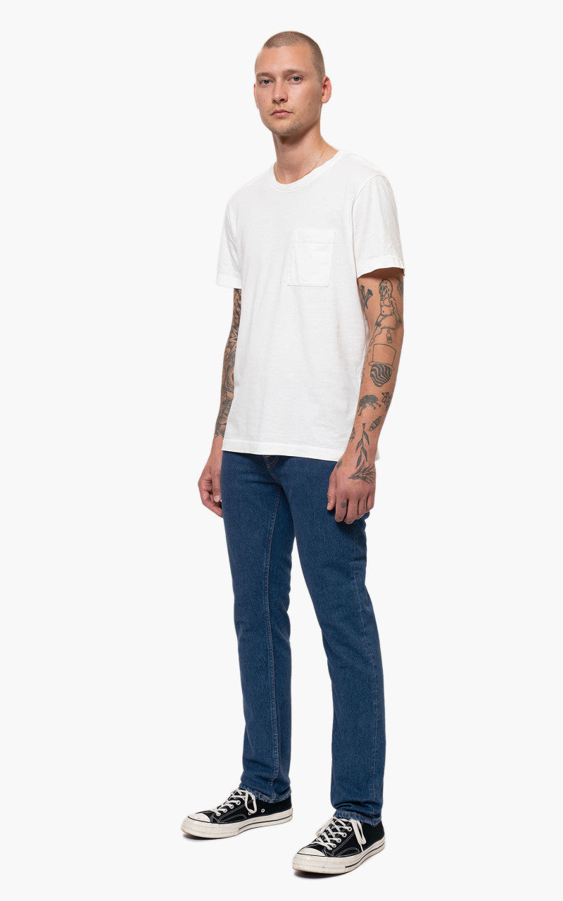 Nudie Jeans Grim Tim Bluish Blue