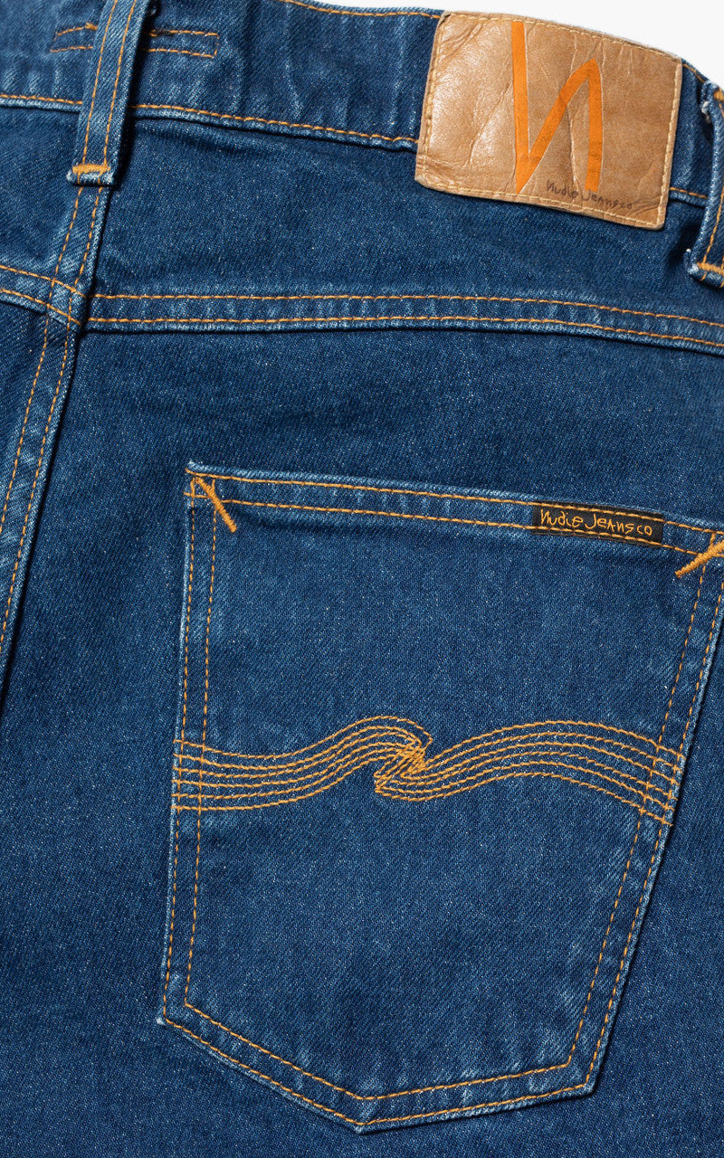 Nudie Jeans Grim Tim Bluish Blue