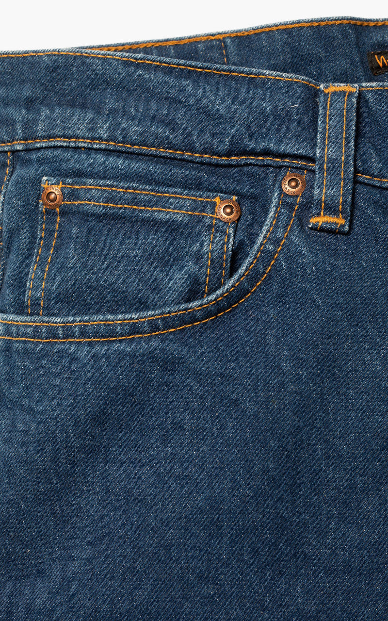 Nudie Jeans Grim Tim Bluish Blue