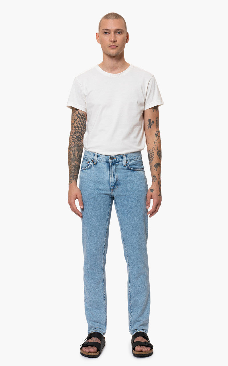 Nudie Jeans Gritty Jackson Sunny Blue