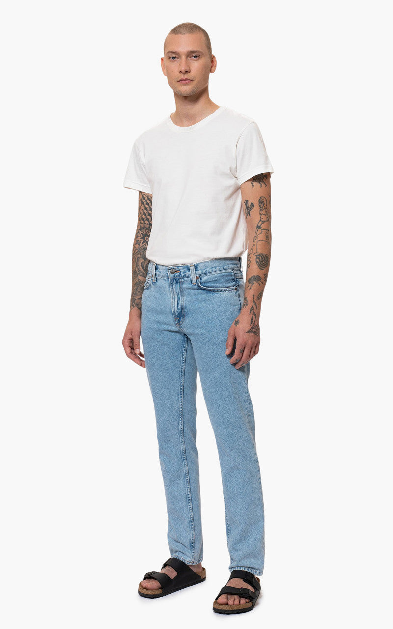 Nudie Jeans Gritty Jackson Sunny Blue