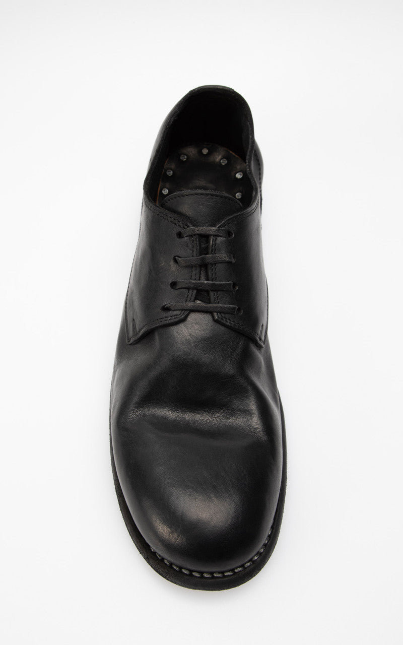 Guidi 992 Classic Derby Calf Full Grain Black