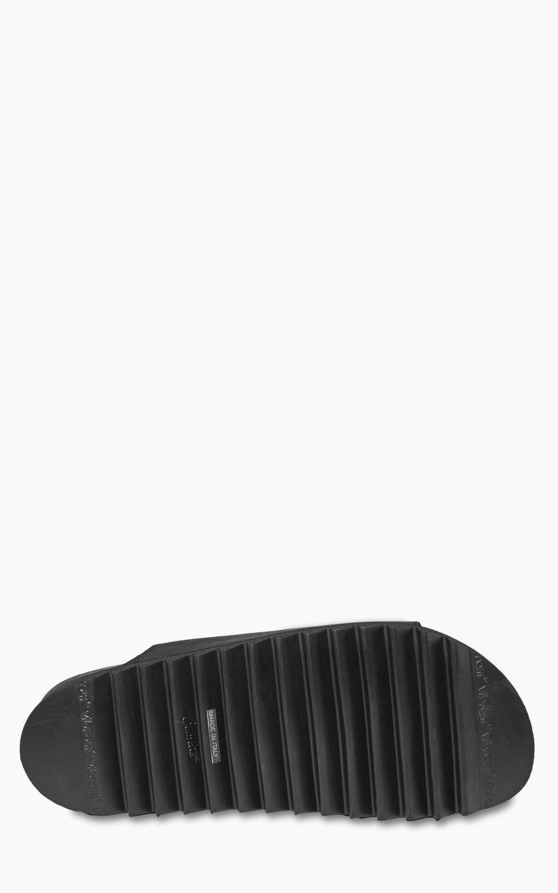 Guidi BRK06 Leather Open Toe Sandal Black