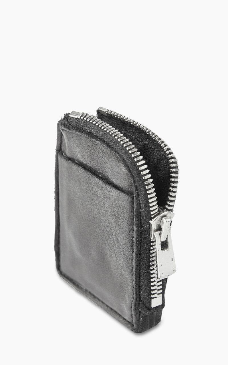 Guidi S02 Small Wallet Leather Soft Horse Full Grain Black