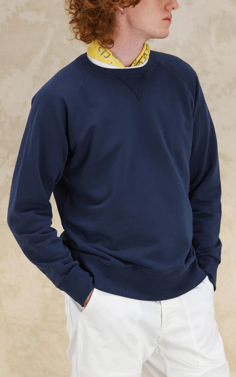 Fortela Harvard Crewneck Sweatshirt Navy