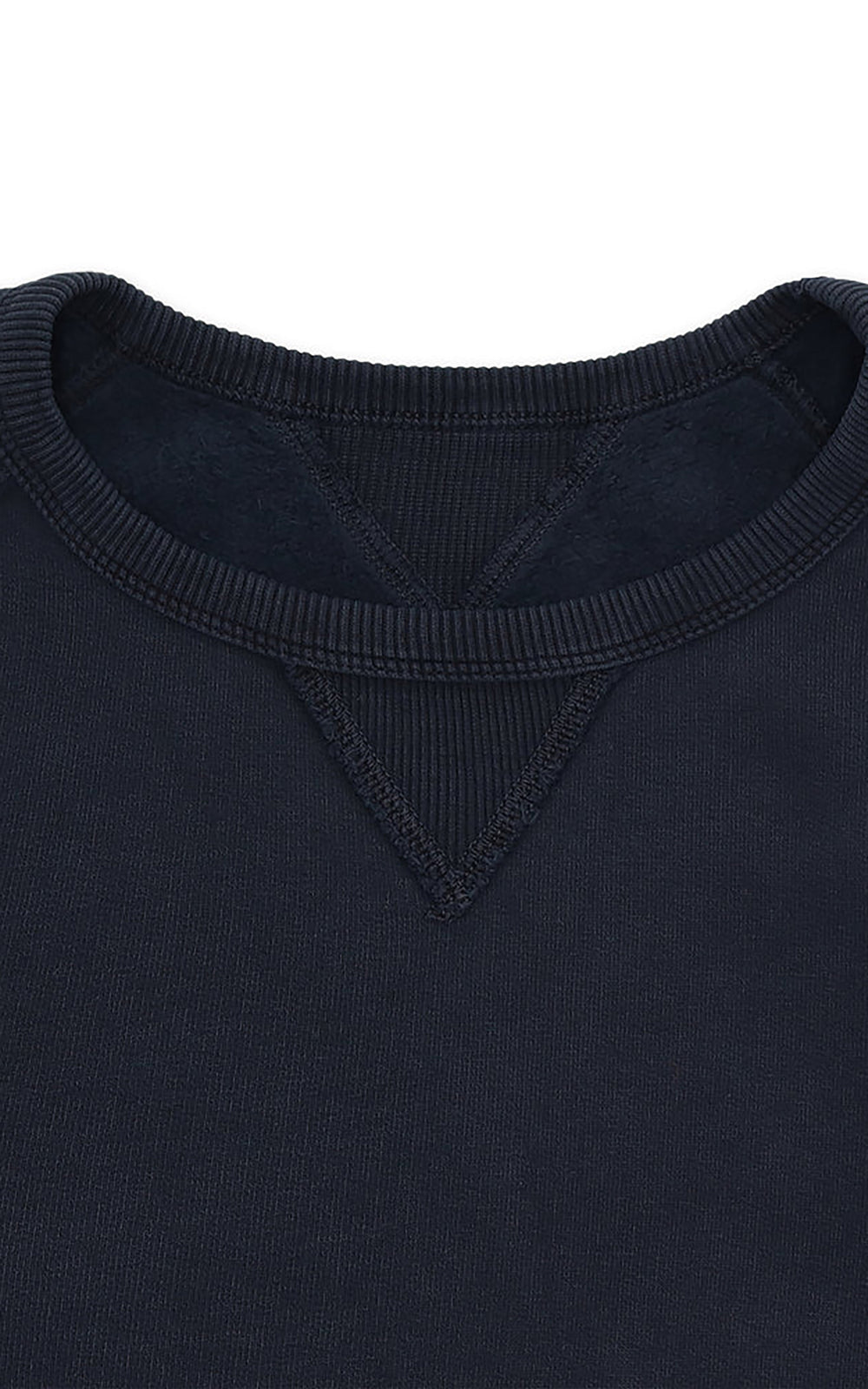 Fortela Harvard Crewneck Fleece Sweatshirt Blue