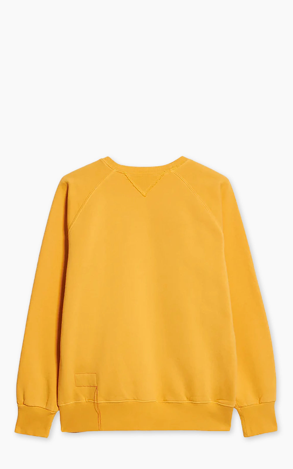 Fortela Harvard Crewneck Fleece Sweatshirt Yellow