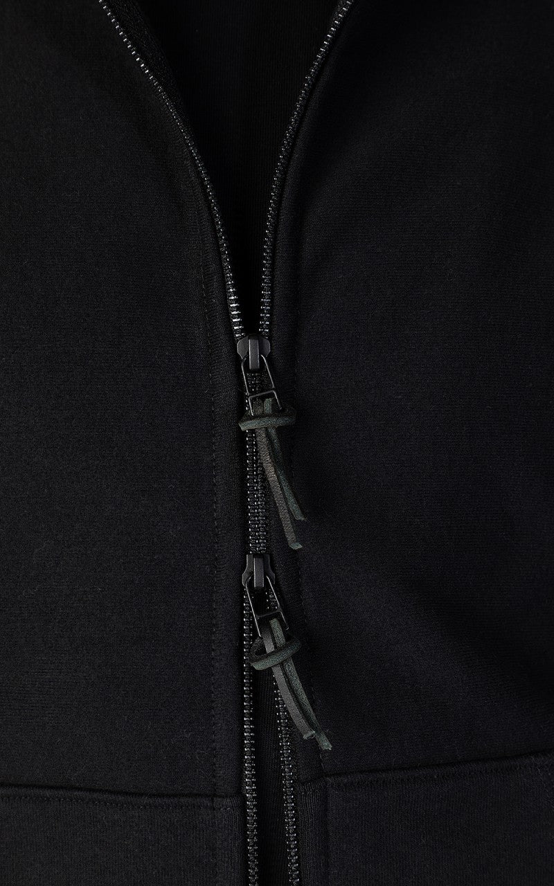 3sixteen Heavyweight Zip Hoody Black
