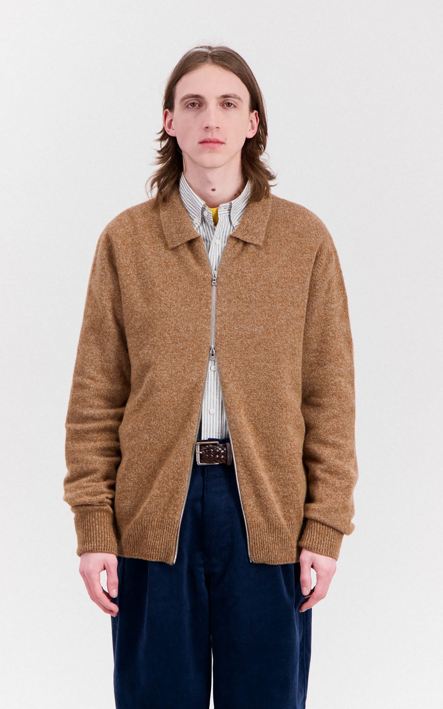 Howlin' High Pressure Knit Cardigan Nut Mix