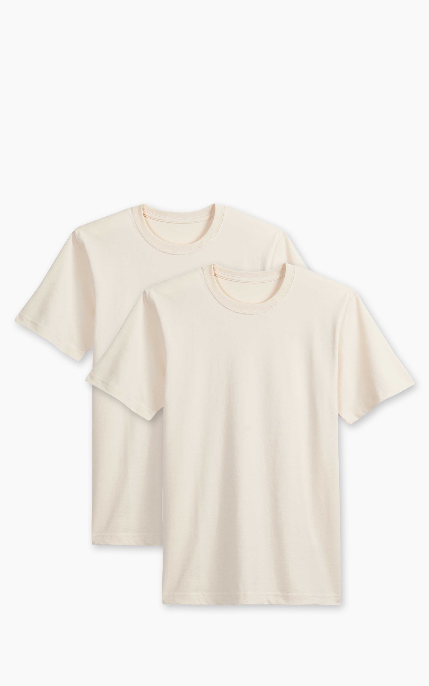 House Of Blanks Heavyweight T-Shirt 2-Pack Natural