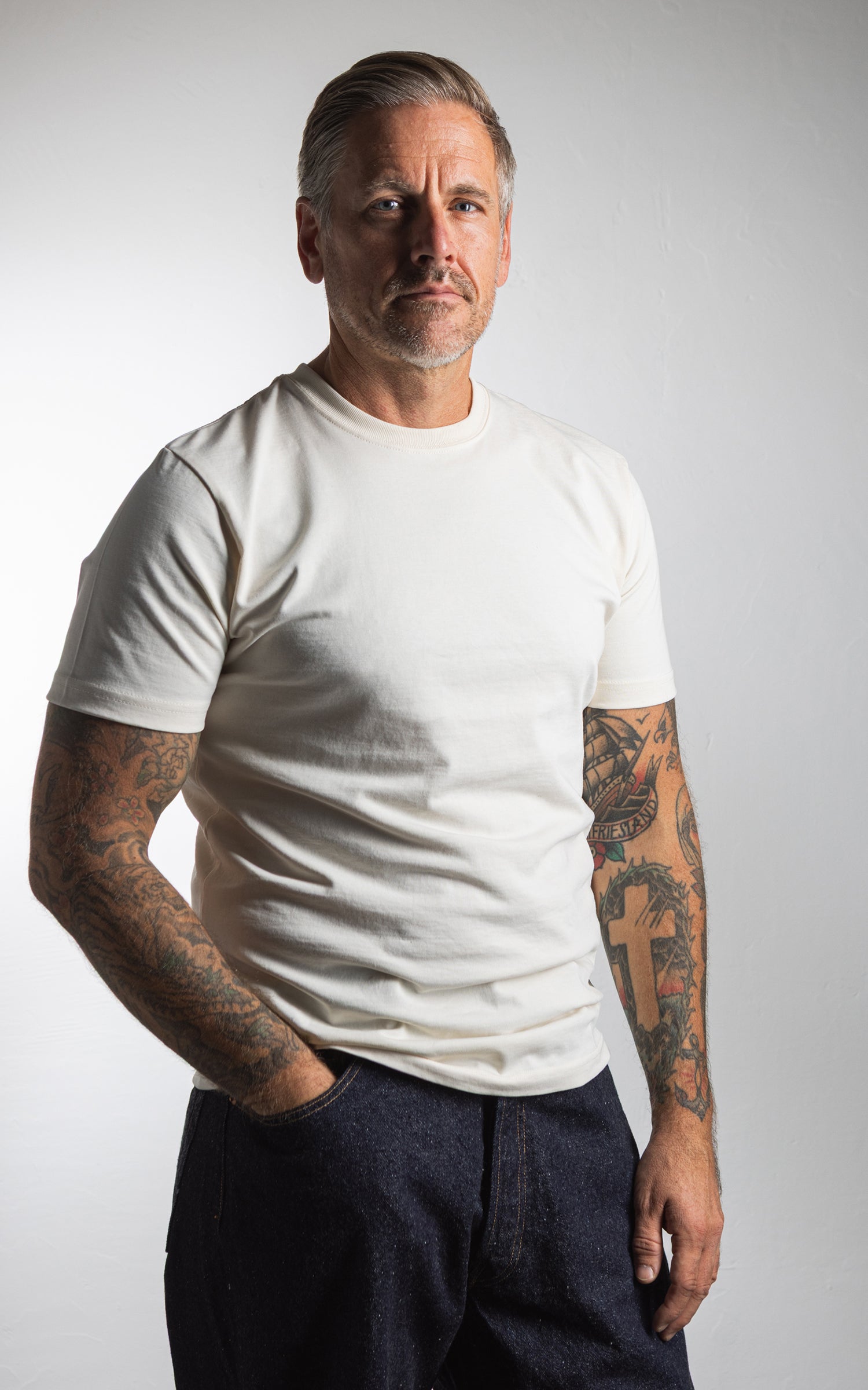 House Of Blanks Heavyweight T-Shirt 2-Pack Natural