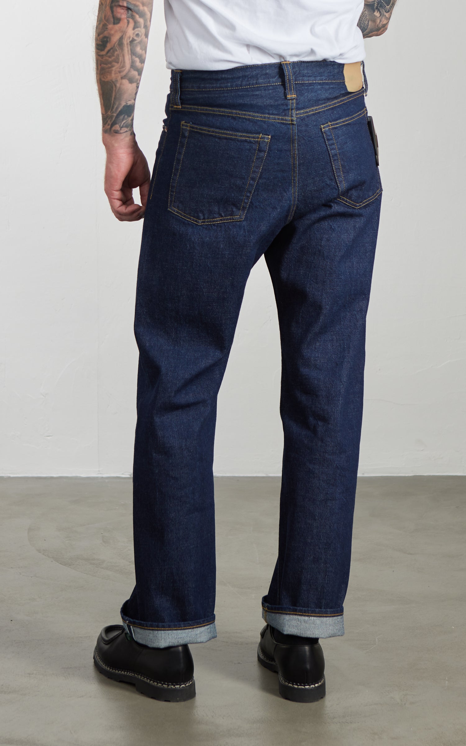 Houston WW2 Model Selvedge Jeans One Wash Indigo