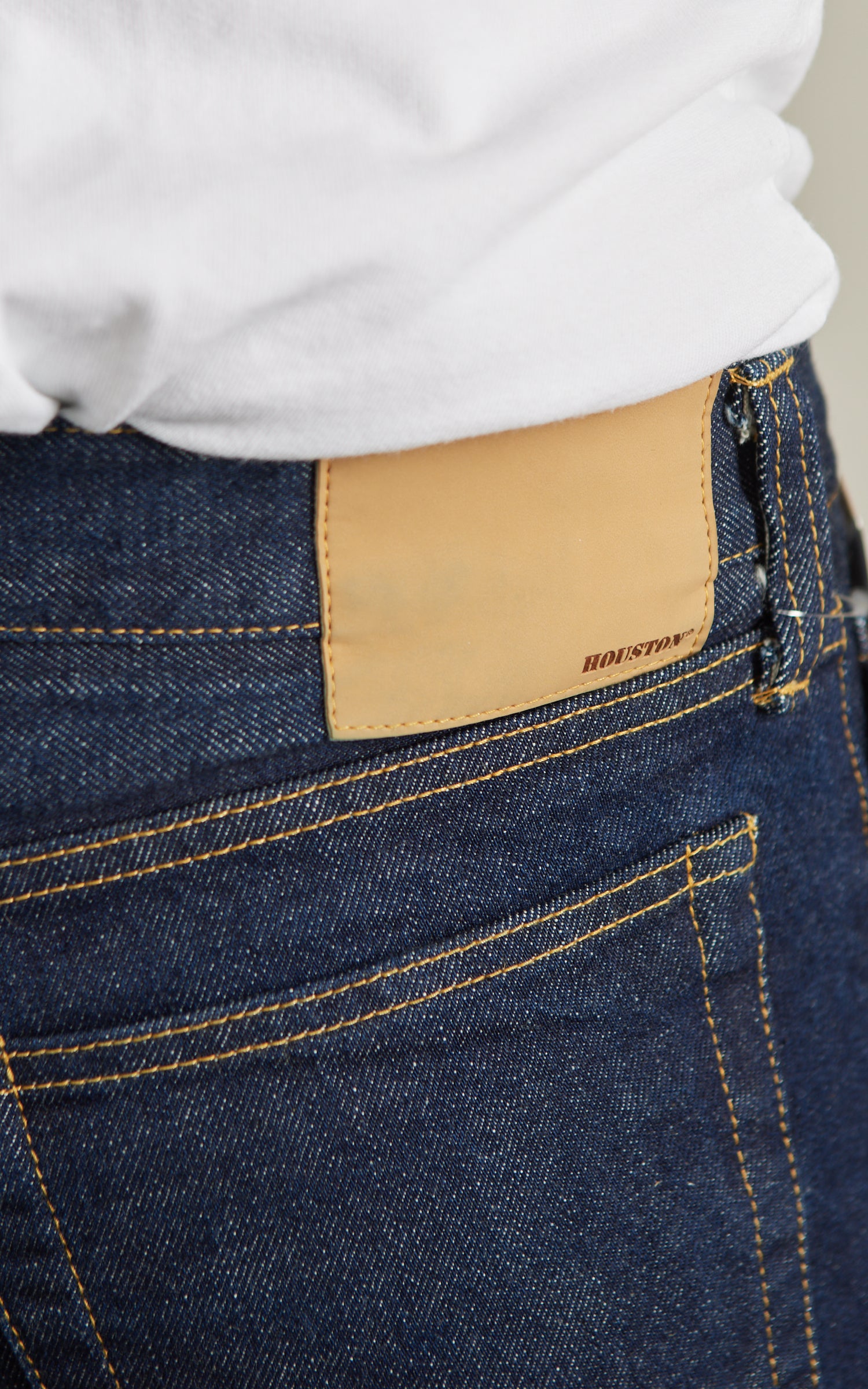 Houston WW2 Model Selvedge Jeans One Wash Indigo