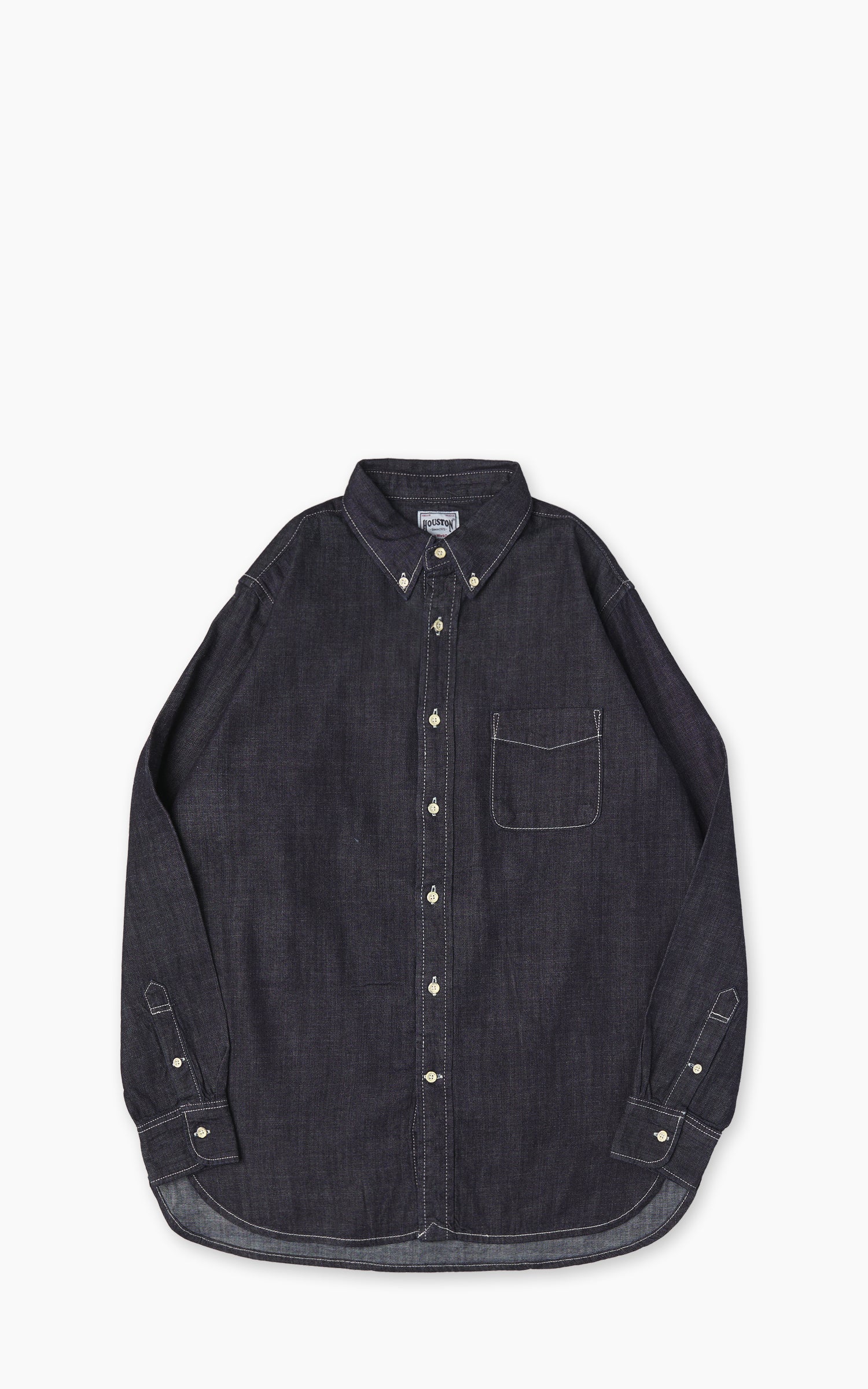 Houston Denim Western Shirt One Wash Indigo