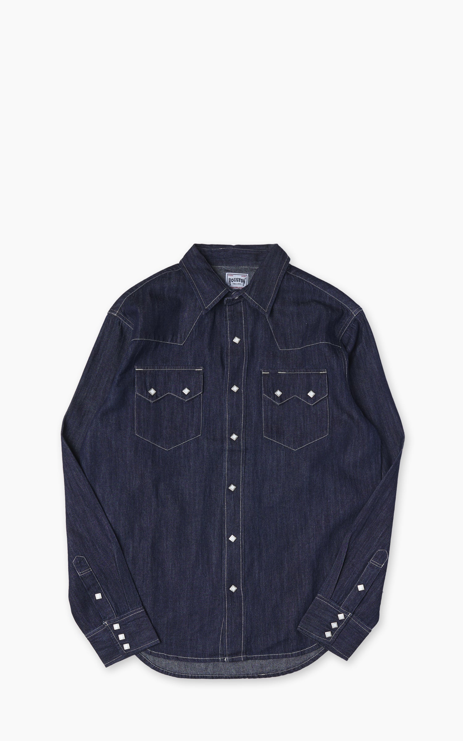 Houston Denim BD Shirt One Wash Indigo