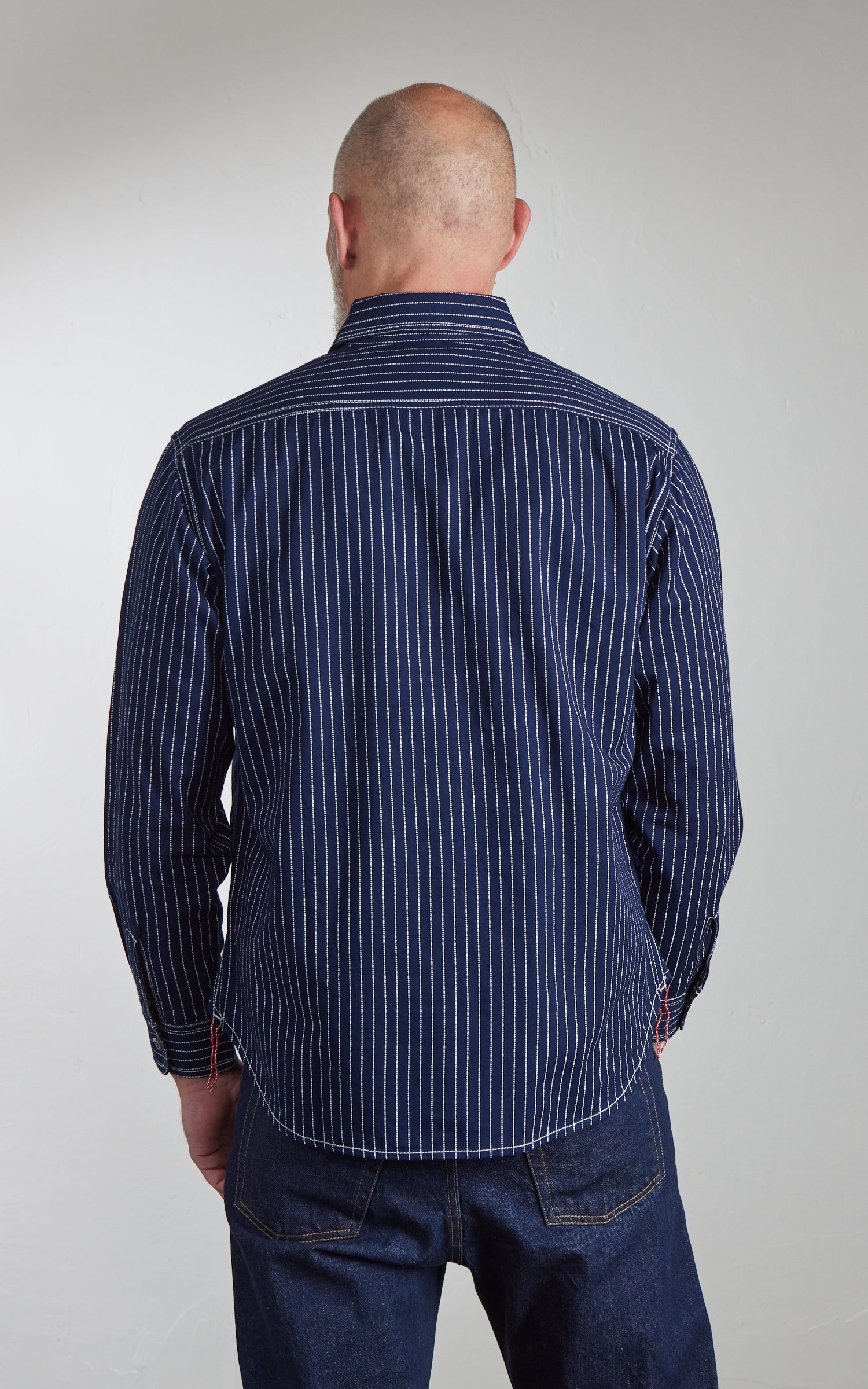 Houston Indigo Wabash Work Shirt One Wash Indigo