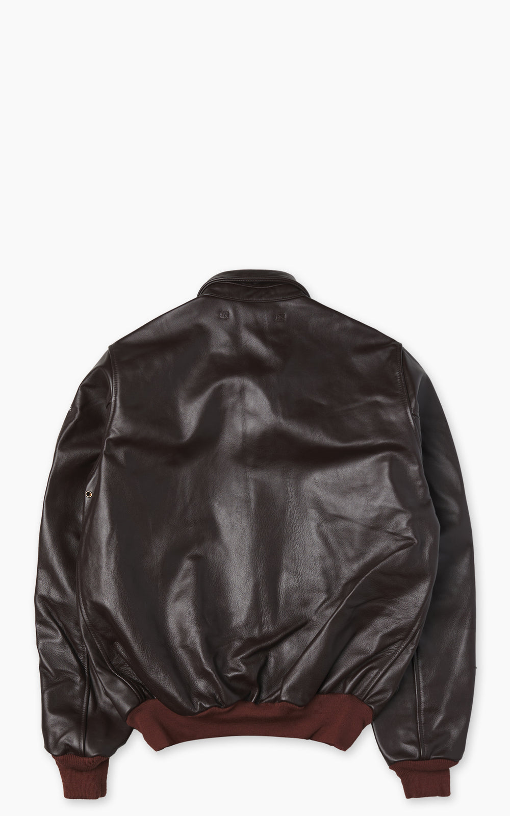 Houston A-2 Leather Jacket Horsehide Brown