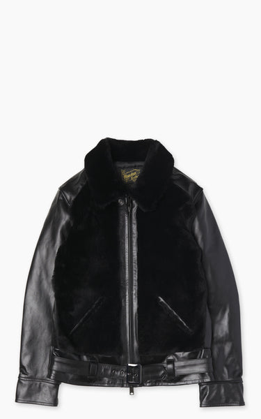 Houston Mouton Grizzly Jacket Black