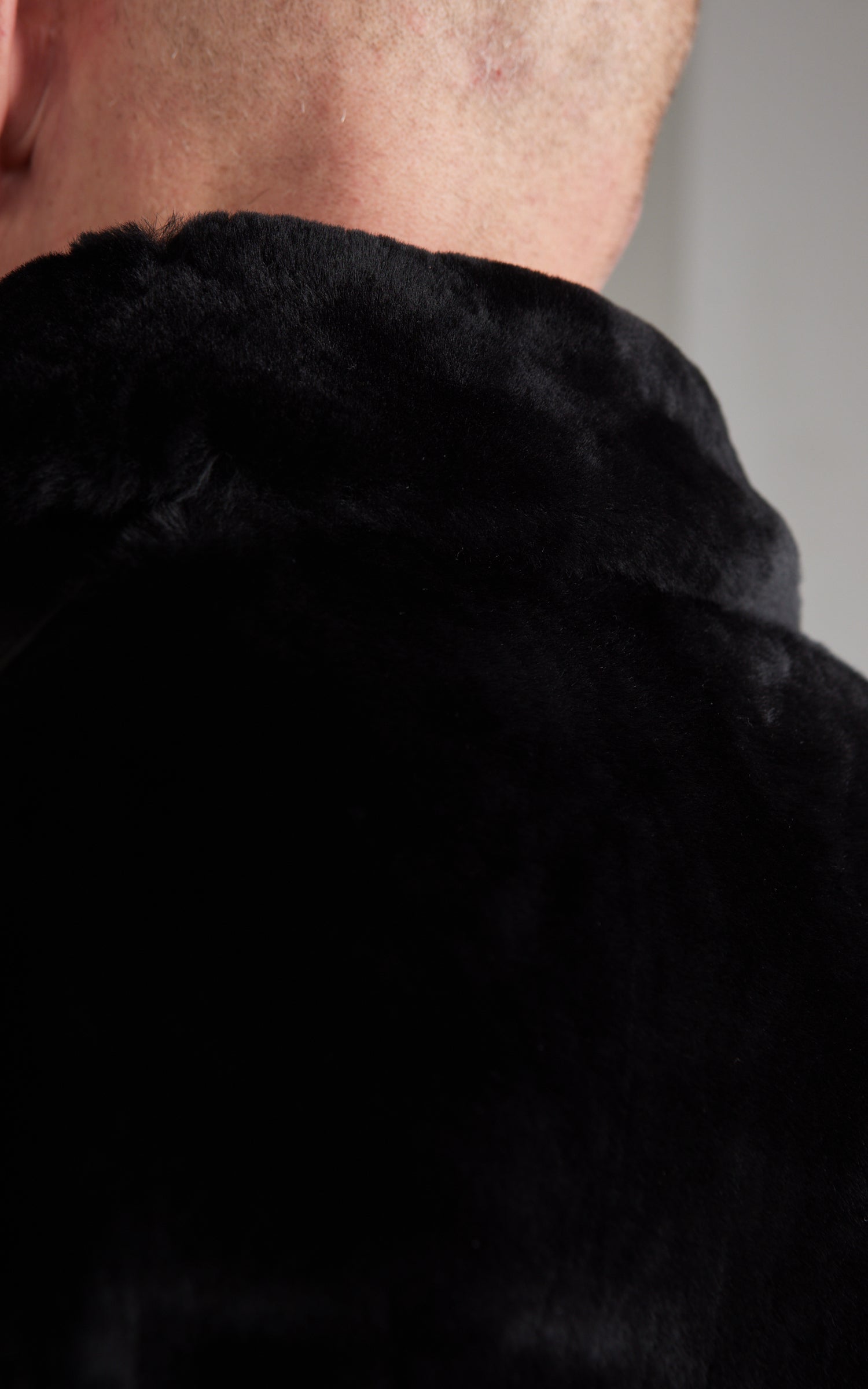 Houston Mouton Grizzly Jacket Black